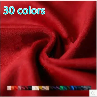 Шерстяная ткань 41 цвет двойная шерсть кашемир 150 см тонкая шерстяная зимнее