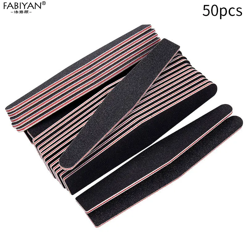 50 шт. профессиональные пилочки для дизайна ногтей|nail art file|file bufferfile nail |