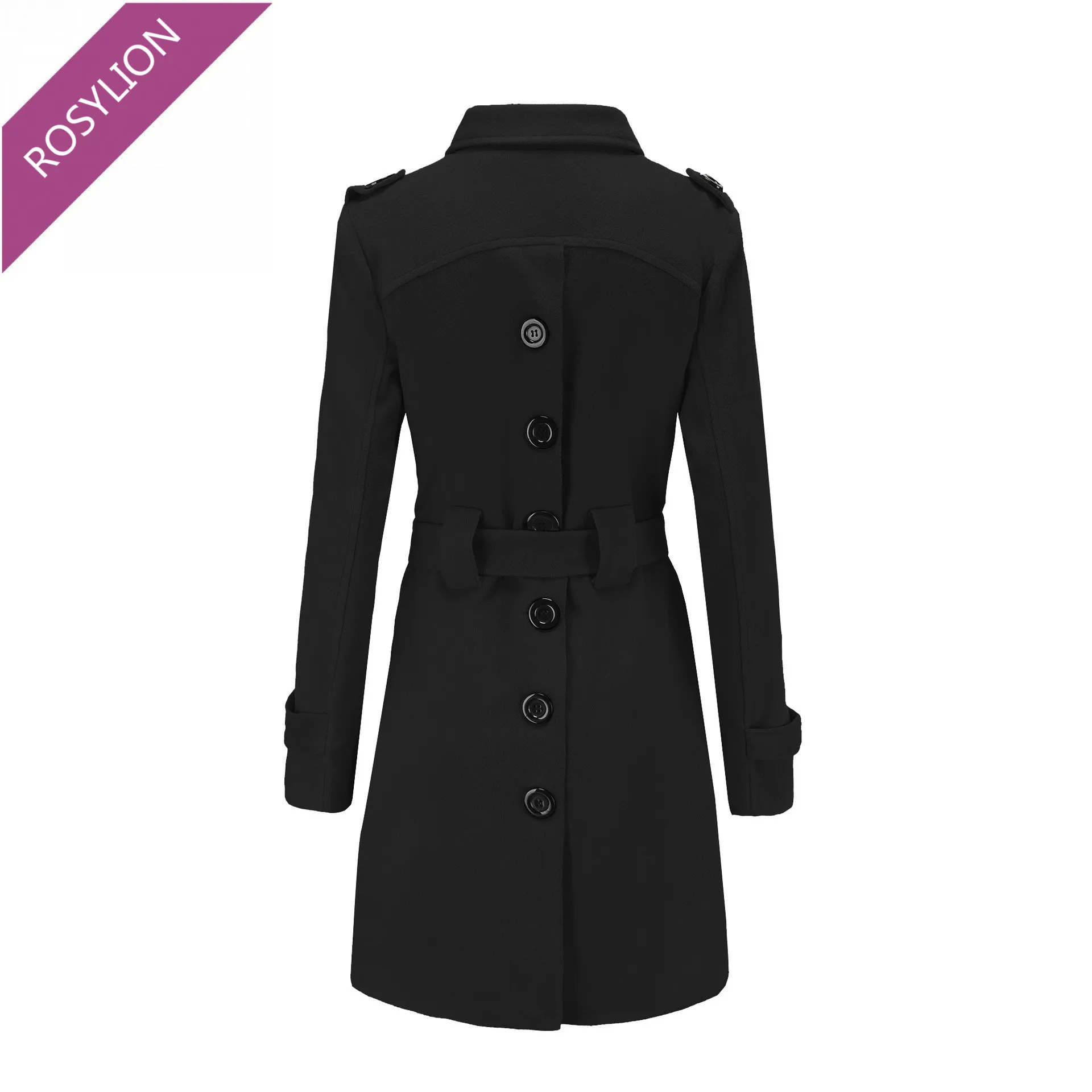 Осень зима лидер продаж разноцветные женские пальто зимнее облегающее длинное