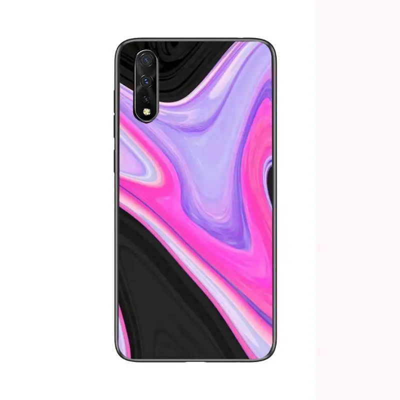 

Laser Gradient Black Oil Paint Phone Case For Xiaomi 8 9 9t Pro A2 10lite MIX 2 2S 3 Nax Fundas Cover