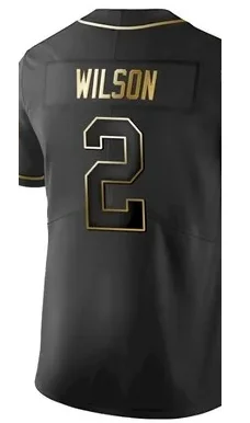 Custom Embroidery For Zach Wilson Joe Burrow Mens Womens Kids Youth White Black Golden Football Jersey T Shirt