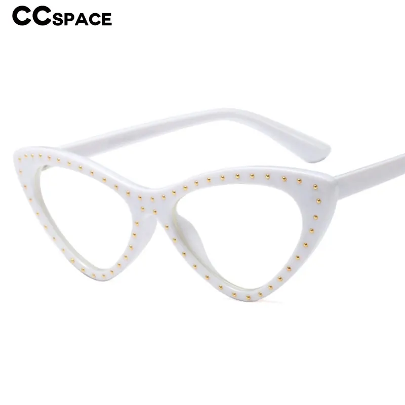 45665 персонализированные заклепки кошачий глаз очки оправы женские стили