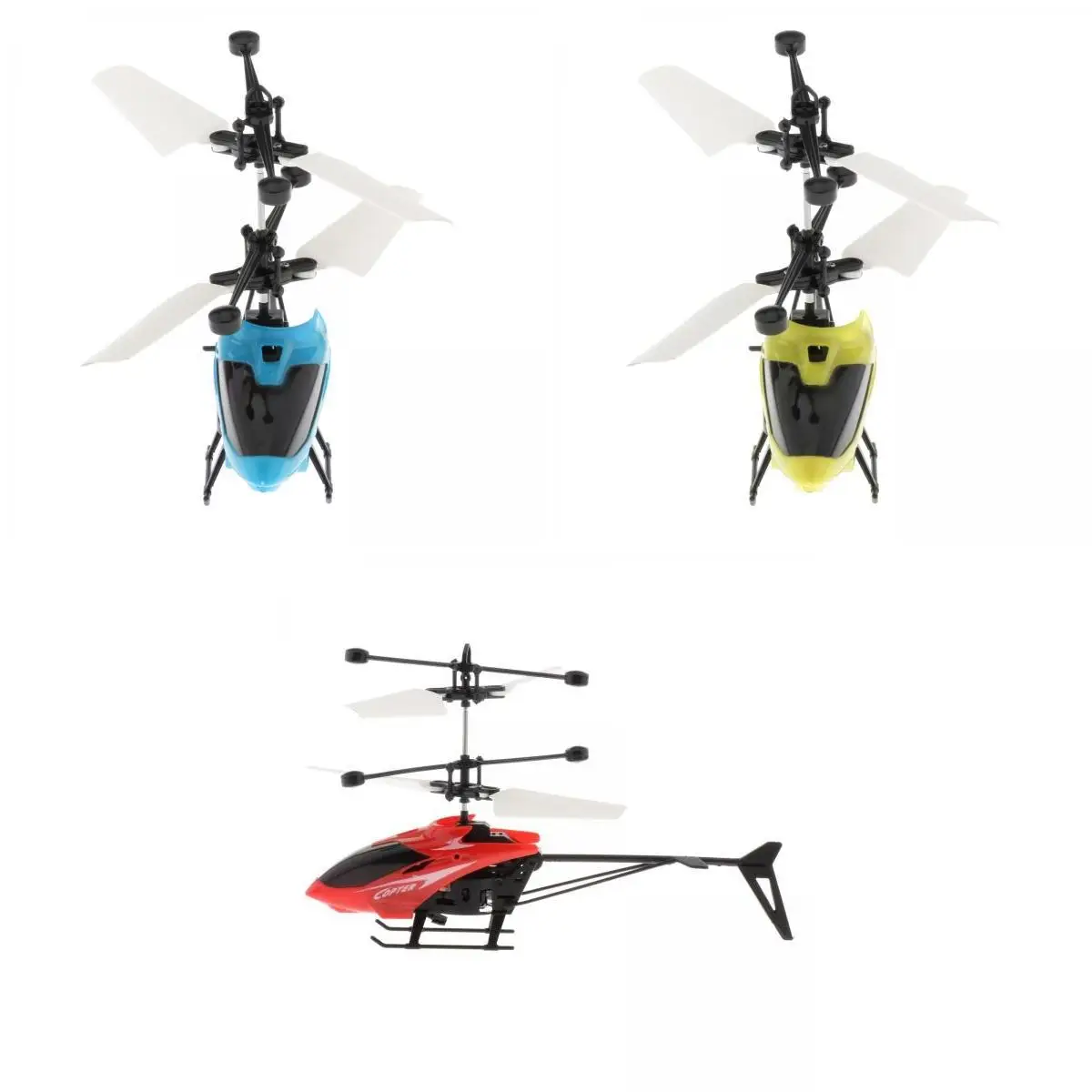 

3Pcs Mini Flying Ball RC Toys Boy Electronic Induction Helicopter LED Lights