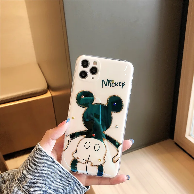 

2021 Disney Mickey for iPhone 7 plus xr xs max 11/12pro max 12mini kawayi coupe phone case