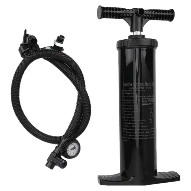 

High Pressure Inflating Hand Pump for Inflatable Boat Paddle Board with Pressure Gauge Kayak Accessories