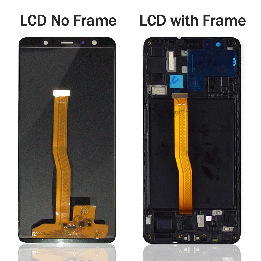 6,0 ''ЖК-дисплей для samsung Galaxy A7 SM-A750F A750F A750 ЖК-дисплей сенсорный экран дигитайзер в сборе для samsung A750FN