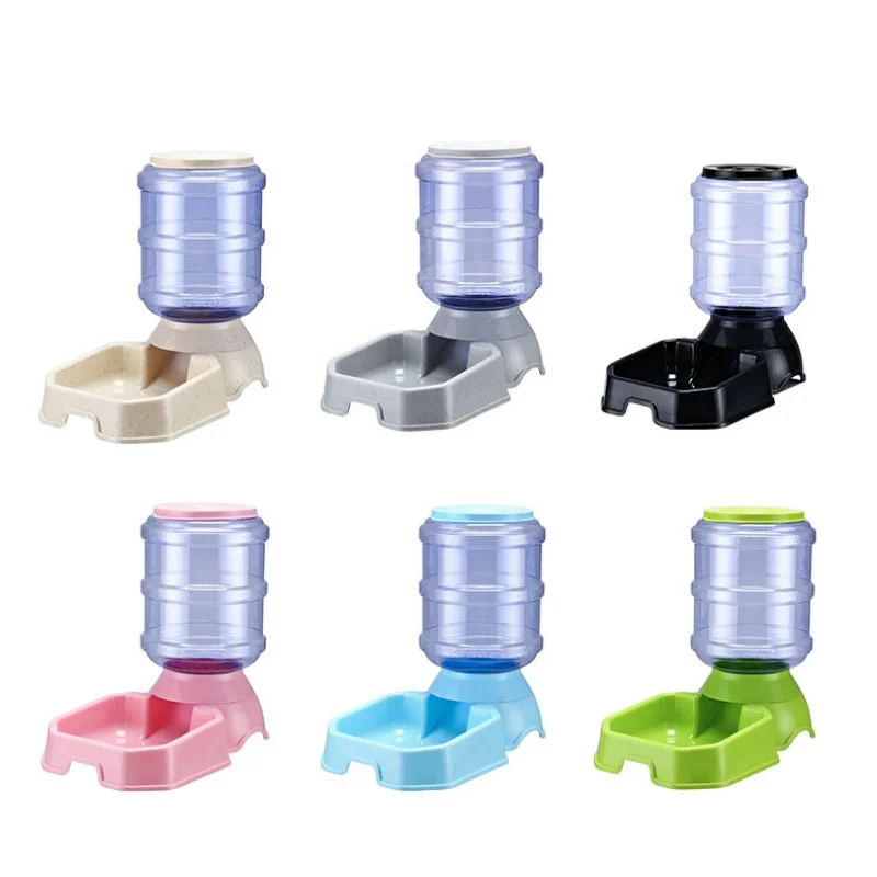 Миска-Кормушка для домашних животных вместительная пластиковая емкость
