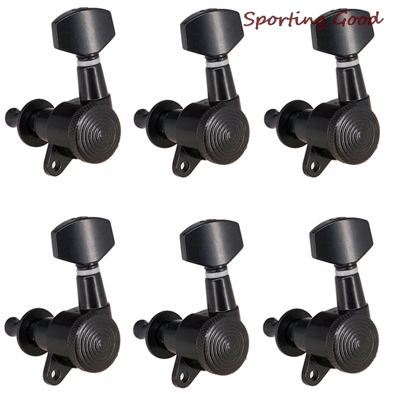 6 teilesatz gitarre tuning pegs chrome gesperrt string tuning pegs schlüssel tuner mechaniken e gitarre sperren schaller free global shipping