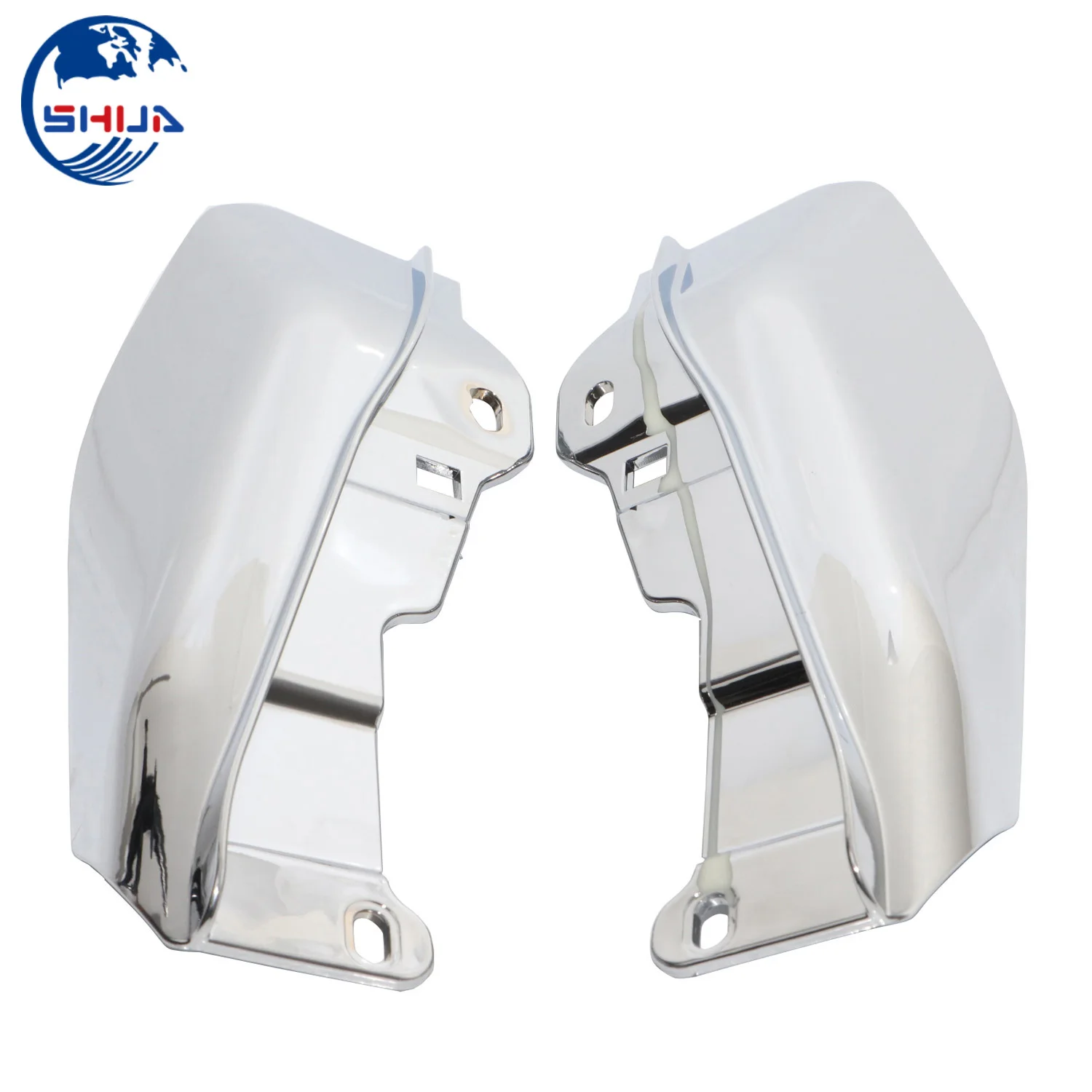 Хромированный дефлектор воздуха со средней рамой для Harley Touring Electra Street Glide FLHX 2009 2017