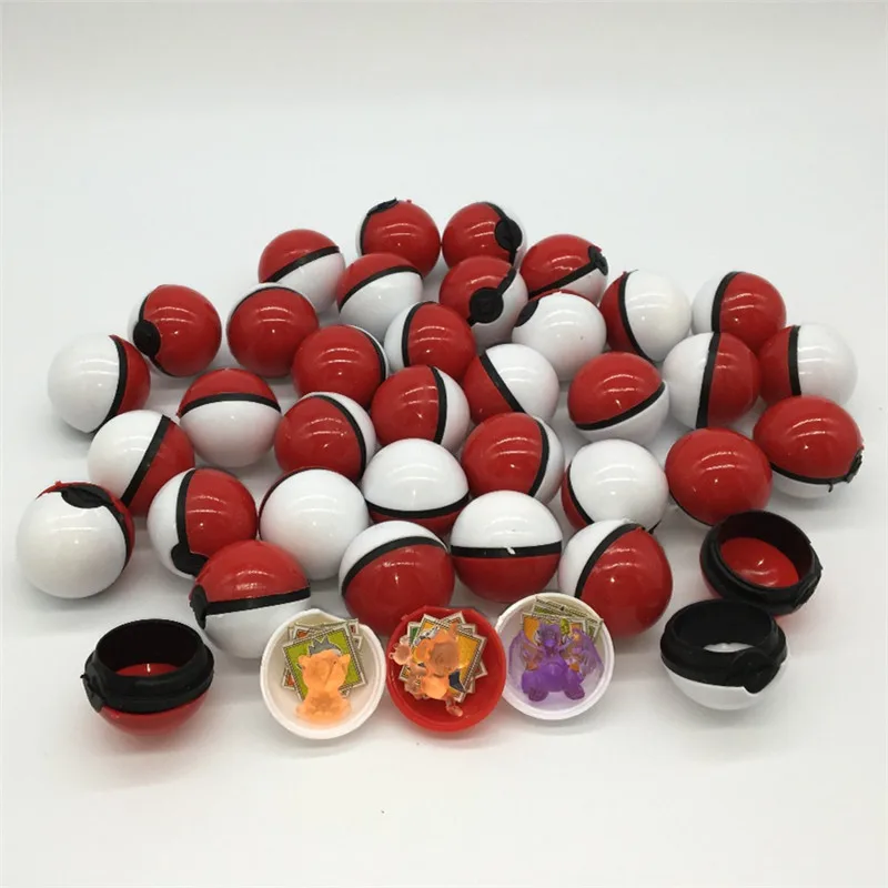 36 шт./кор. аниме игры Pokemon карманные мяч с одним питомец кристаллами спири и 2 шт.