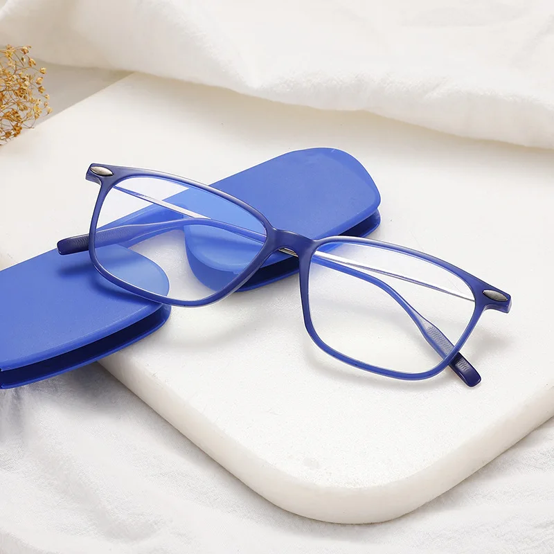 2021 женские очки для чтения с защитой от синего света, женские очки для дальнозоркости, компьютерные очки с чехлом