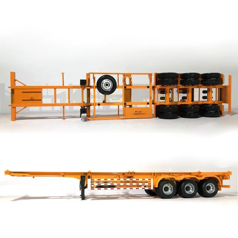 1/24 аксессуары для контейнеров каркас грузовика полуприцеп из сплава