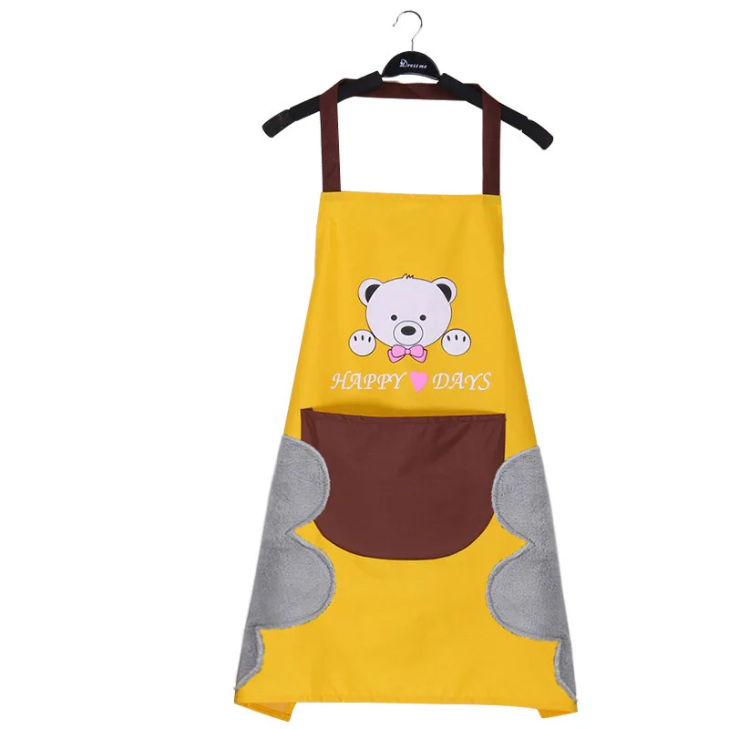 Кухонный Фартук ASFULL со стираемыми ручками водонепроницаемый маслостойкий