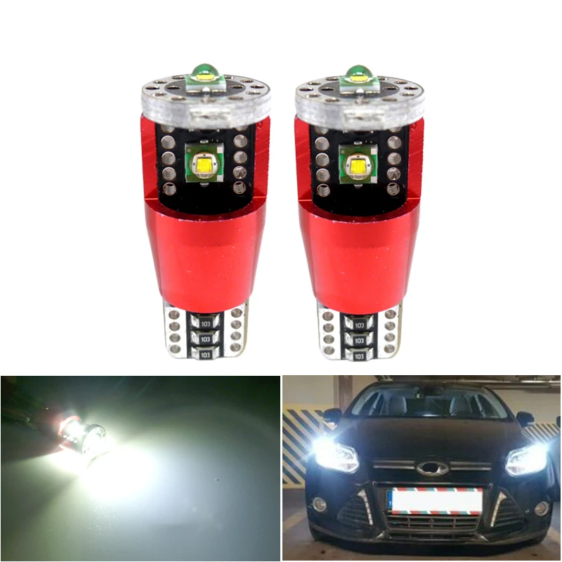 

2x T10 W5W LED Clearance Light Marker Lamp Bulb For Misubishi Outlander Lancer 10 9 Galant ASX Car Interior Lights