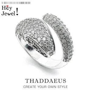 Белые кольца в виде змеи, модные блестящие ювелирные изделия в европейском стиле для женщин, весенний подарок 2020 года из стерлингового серебра 925 пробы, отличные предложения