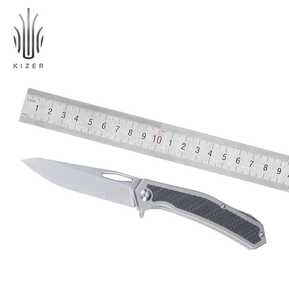 

Нож для выживания Kizer Odin KI5523, Новый охотничий нож со складным лезвием для кемпинга, тактические инструменты EDC