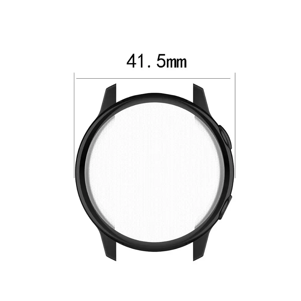 Чехол для часов Samsung galaxy Watch active/R500 цветной прозрачный мягкий пластиковый