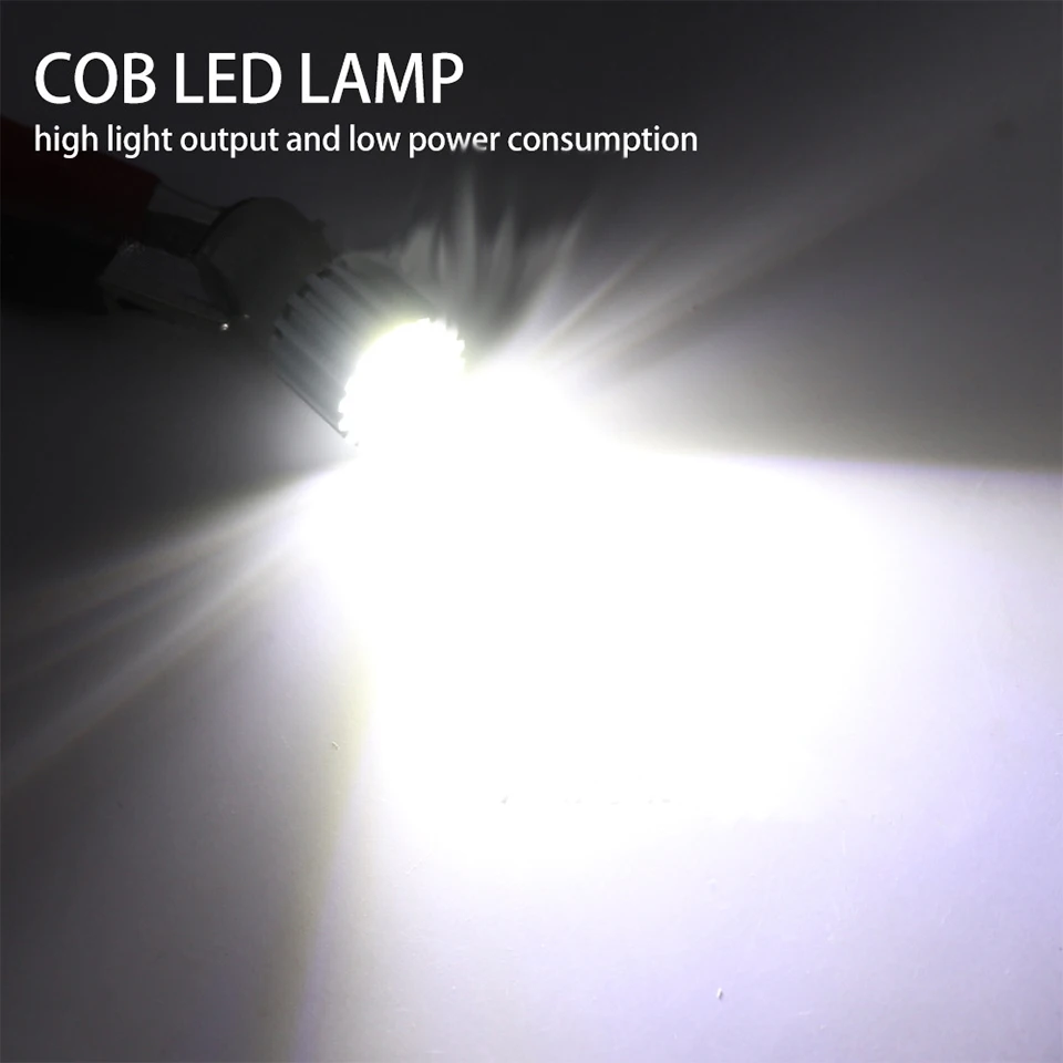 1 COB P21w светодиодные 1156 Автомобильные фары 120 градусов фокусированная линза авто