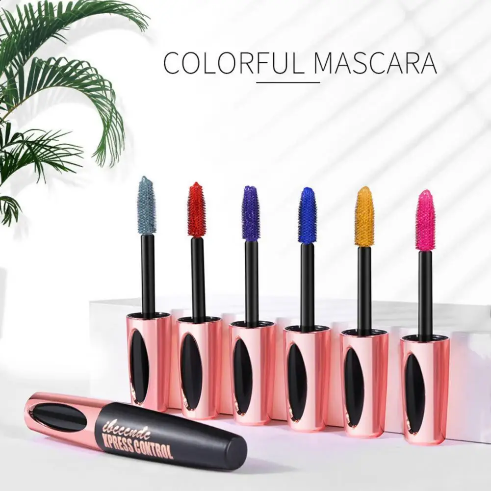 Не раздражающий Водонепроницаемый шелковистые ресницы 4D Удлиняющая Тушь для