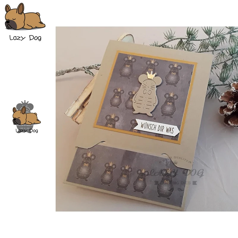 Металлические Вырубные штампы в виде мыши мультяшной куклы искусственное