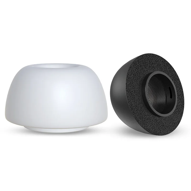 Сменные амбушюры с пеной памяти для Apple Airpods Pro черный чехол наушников наушники