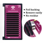 Abonnie индивидуальные норковые ресницы премиум объем ресниц 0,03-0,25 мм Ресницы CD завитки матовые черные ресницы