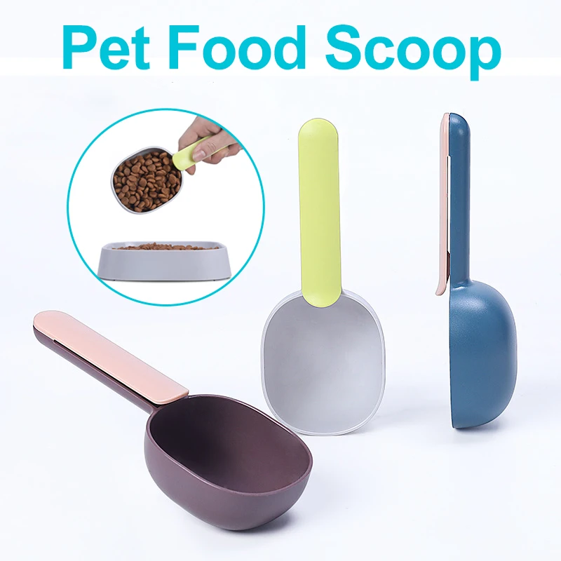 

ABS Pet Food Spoon Thicken Non-toxic Multicolor Durable Dog Food Shovels Cat Litter Shovel Pet Products Daily Necessities