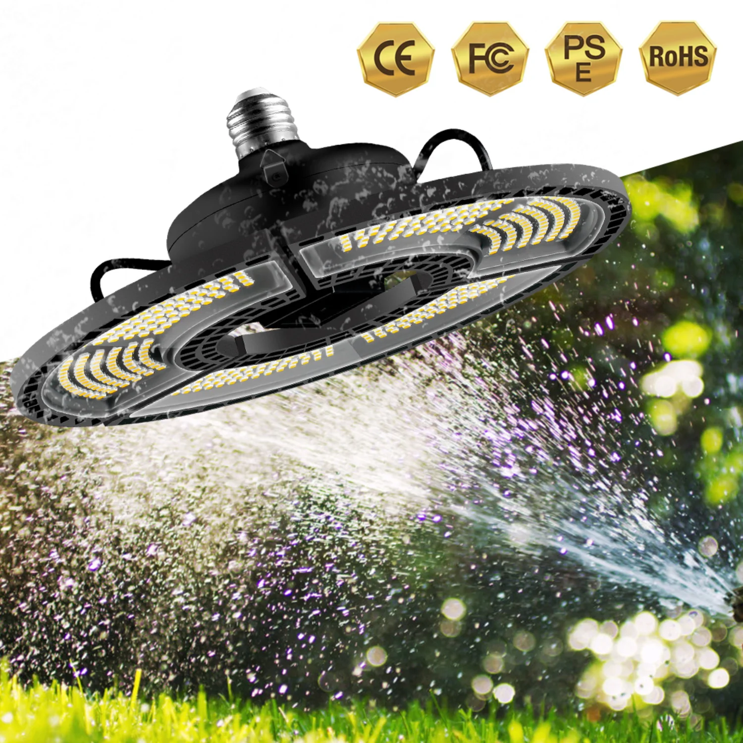 

Deformable LED Plant Growth Lamp 100W 200W 300W 400W E27 E26 Led Grow Lights For Full Spectrum Lamp Plant Indoor Flower Seedling