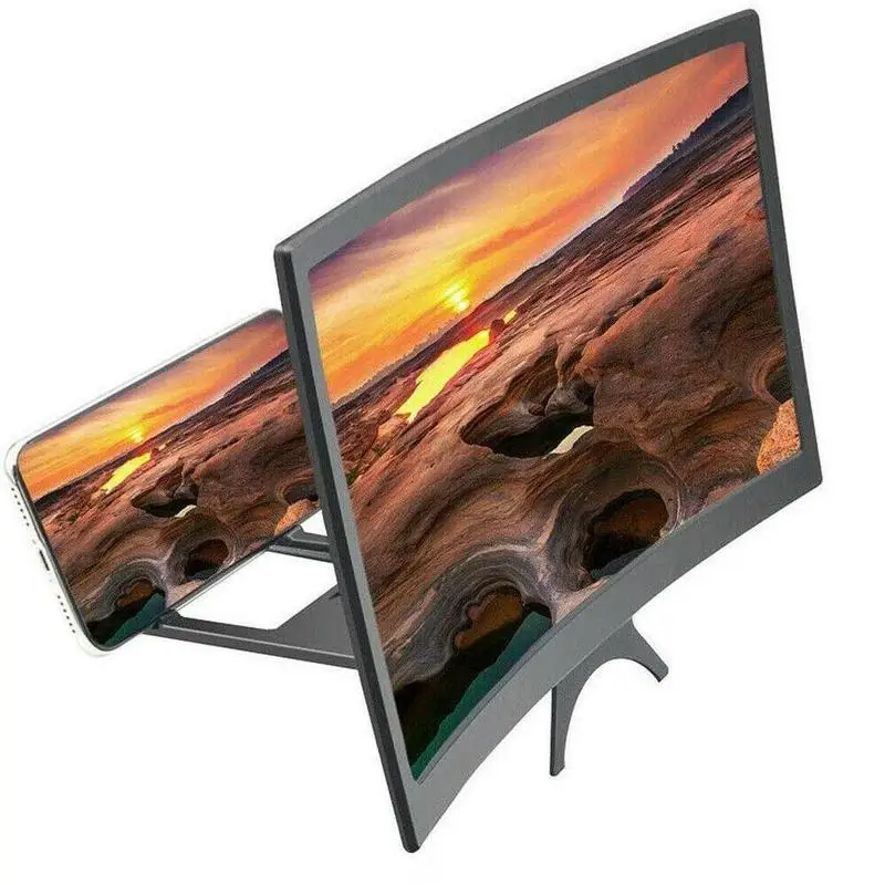 Увеличитель для экрана телефона изогнутый расширенный 12 дюймов 3D | Мобильные