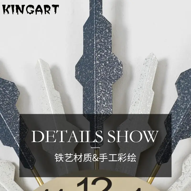 Винтажные настенные часы большие подвесные домашний декор современный дизайн