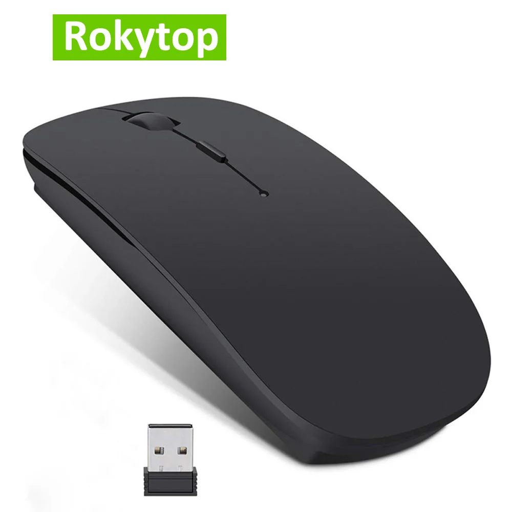 Ультратонкая Беспроводная оптическая USB мышь 1600 DPI 4 кнопки 2 ГГц|Мыши| |