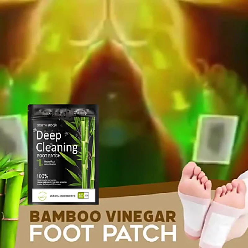 

10/20 шт., бамбуковые накладки для ног