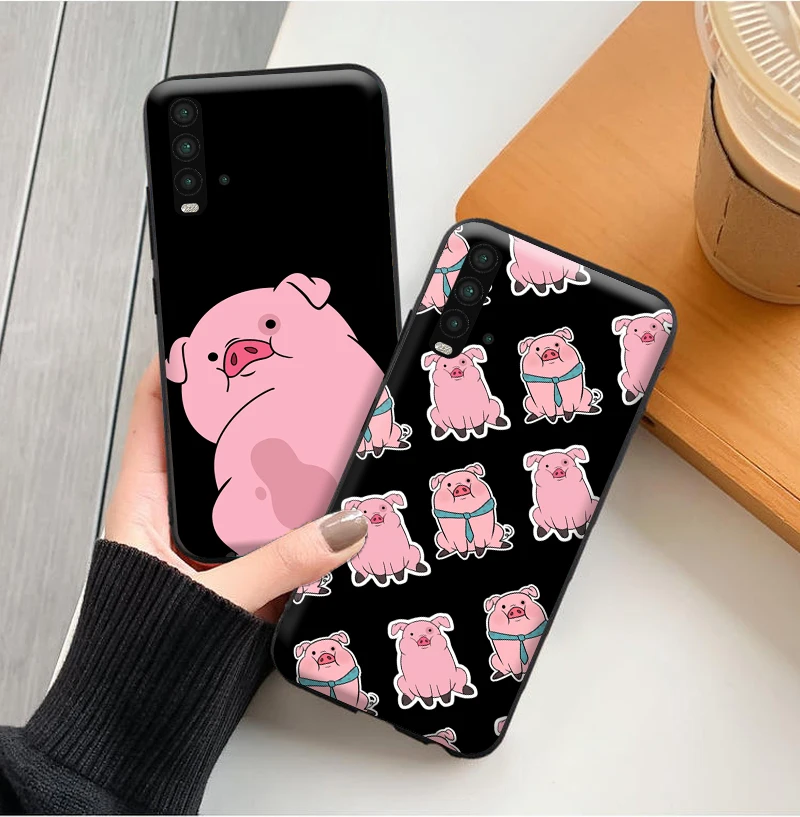 

For Xiaomi Redmi Note 9 Case Pink Pig Phone Case For Xiaomi Redmi 10X Pro 5G Note 9 Pro Note 9T 9S 9 Pro 95G Pro MAX Funda