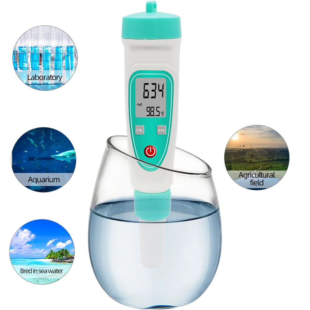 Portable Pen Type Salt Meter Tester Digital Salinometer Water Quality Analyzer Salinity for Food Freshwater Aquarium 30% | Инструменты