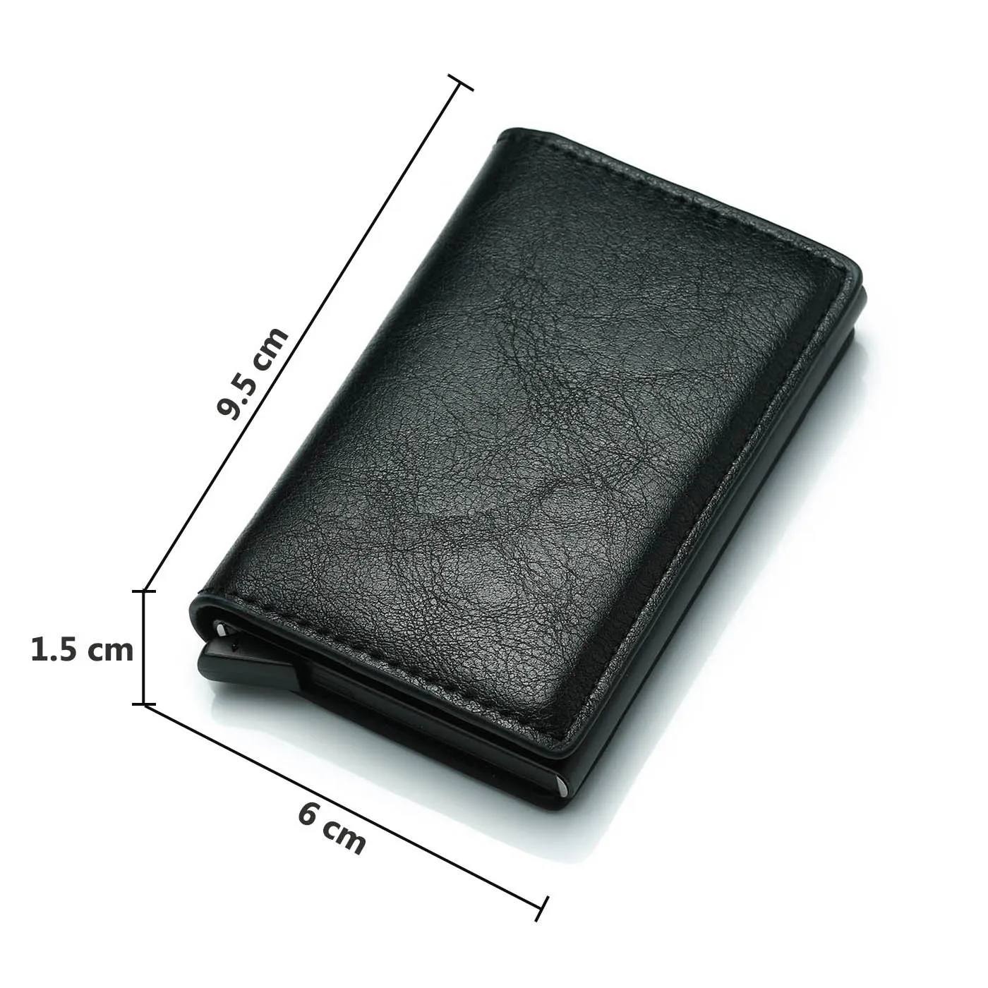2019 модный мужской кредитный держатель для карт Анти RFID Блокировка кожаный