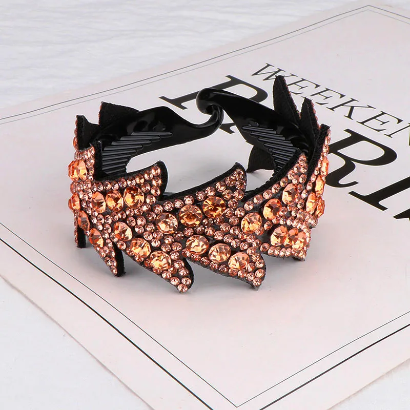 

Trendy Female Rainbow Crystal Hairbands For Women Classic Zircon Stone Hairpin Charm Jewelry Gift Hair Accessories For Women