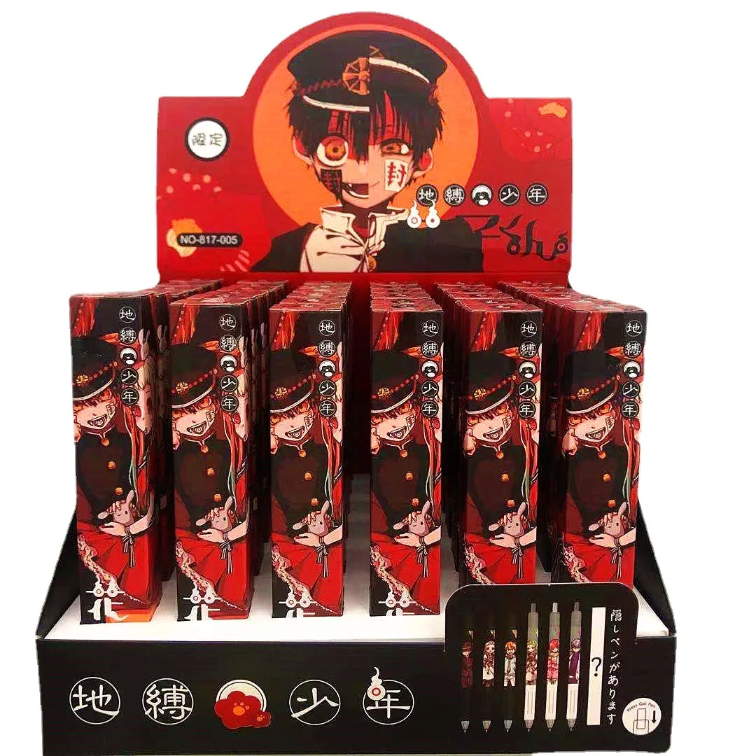 36 шт./коркор. аниме унитаз Hanako-Kun гелевая ручка игрушка для учебы канцелярские