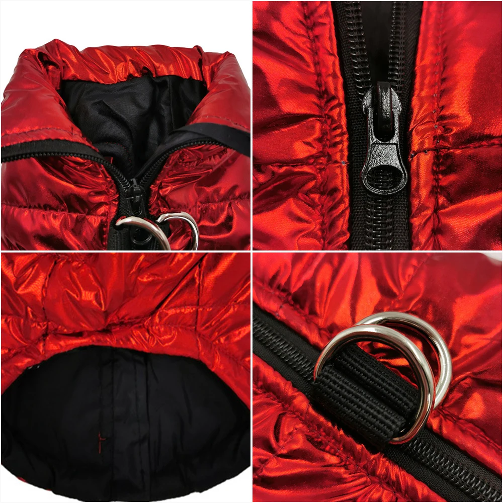 Водонепроницаемый жилет для собак зимняя теплая одежда пальто маленьких средних