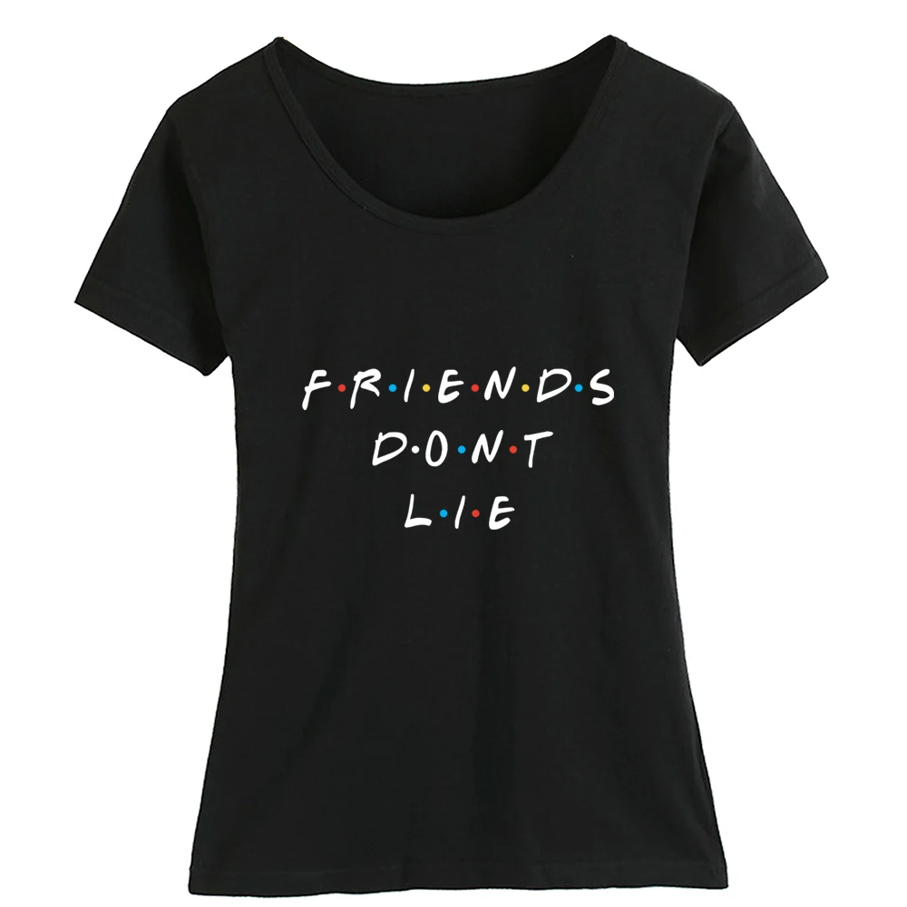 Рубашка с коротким рукавом для ТВ-шоу Friends Don Not Lie | Женская одежда