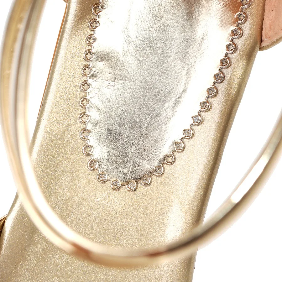 

Women Sandals Fashion Transparent Crystal Rhinestone Sandals Ladies Wedding Shoes Size 35-40