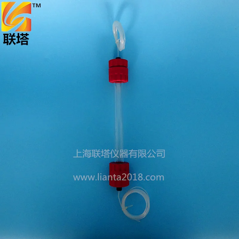 

Ordinary glass medium and low pressure 1.6cm chromatography column without conversion adapter Gel protein purification section