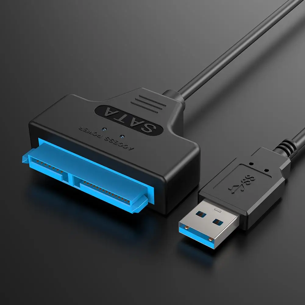 

Переходник USB 3,0 на SATA III + 22pin для жесткого диска, 2,5 дюйма, 5 Гбит/с