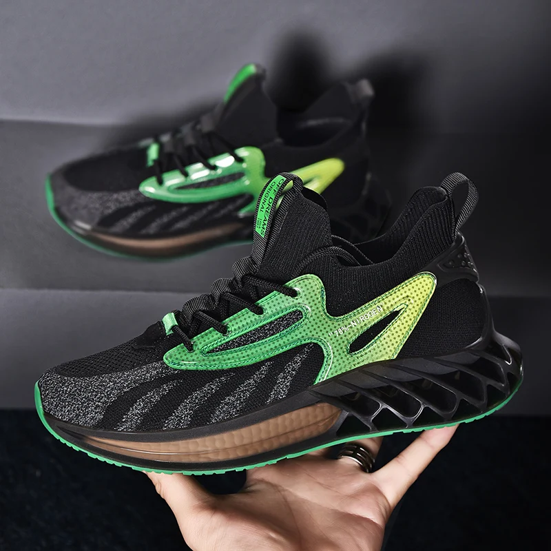 

New Casual Sneakers Blade Sock Running Shoes For Men Fashion Reflective Sports Athletic Footwear Zapatillas Hombre 2021 Quality