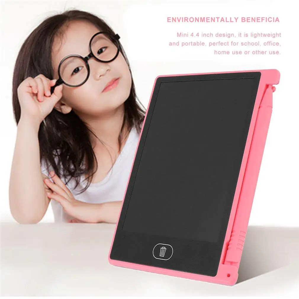 4 &quotдюймовый ребенок один ключ мини планшет цифровой ЖК блокнот для рисования