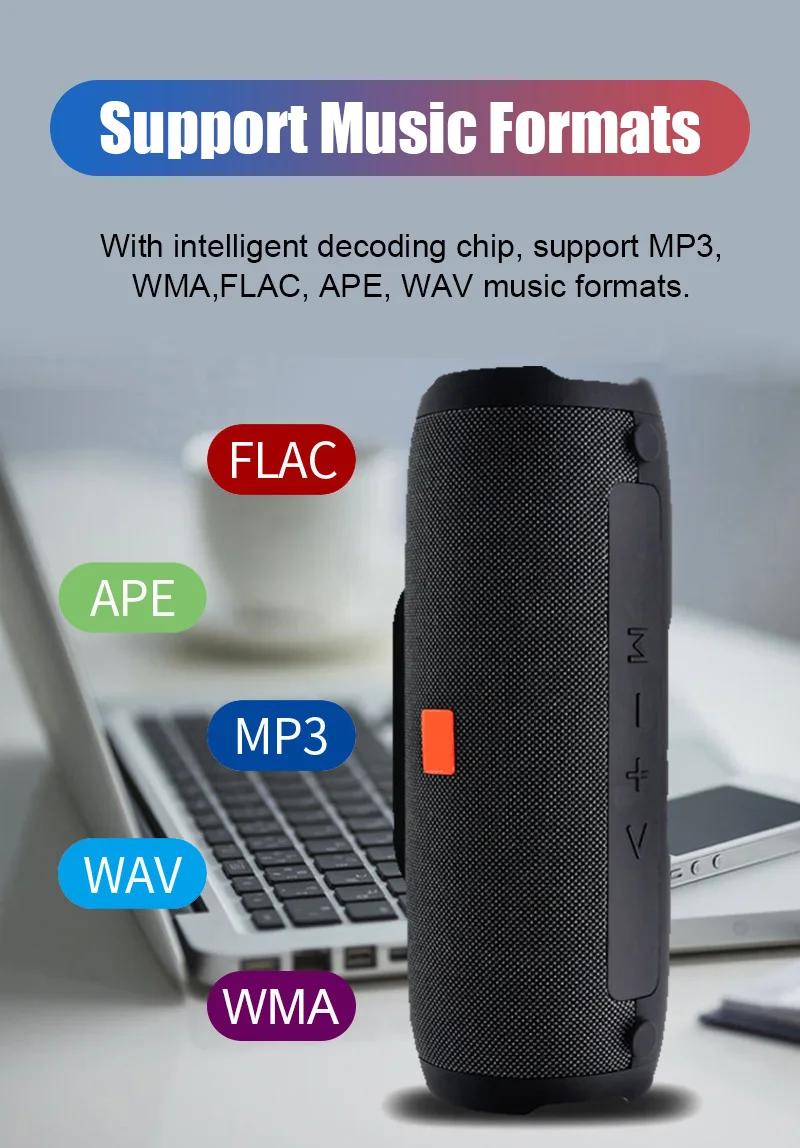 E13 Портативный беспроводной Bluetooth динамик стерео большая мощность 10 Вт система TF FM радио Музыкальный сабвуфер Колонка динамик s для компьютера