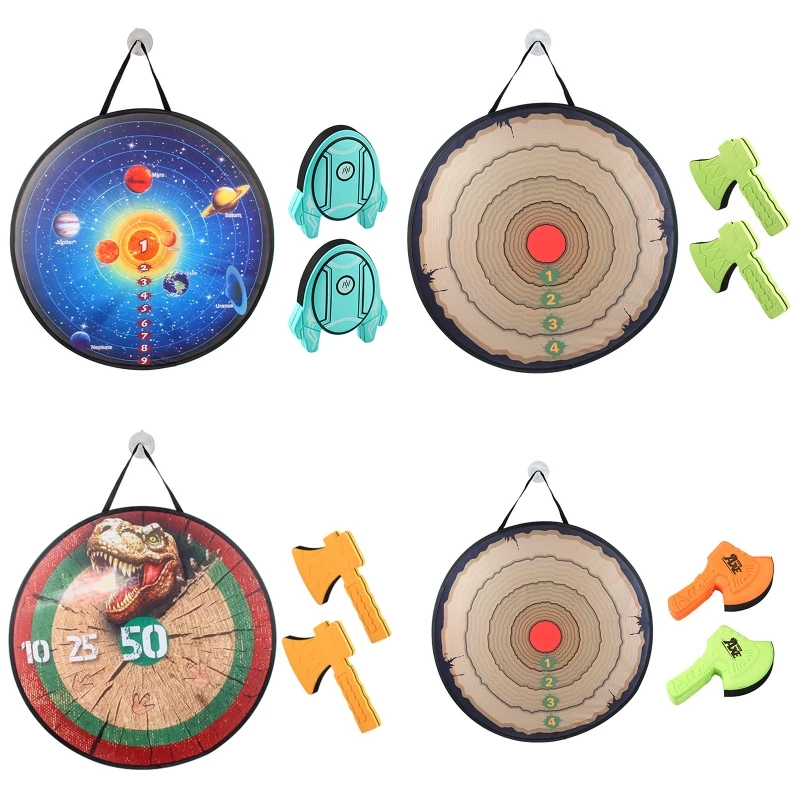 

77HD Toys Dart Games Children Beginners Play Outdoor Sport Game Racquets Gift Set for Children Birthday Suprise Save Space