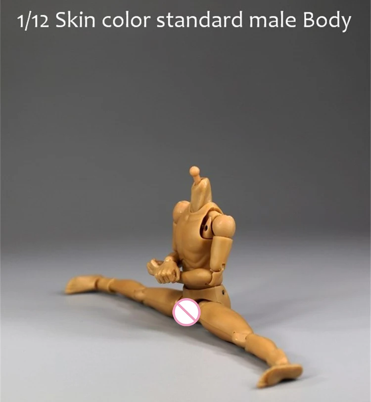 _ MCC023 масштаб 1/12 Стандартный Мужской Корпус 1,0, фигурка с узкими плечами, игрушки, модель мужского шарнирного тела для экшн-Фигурки 6 дюймов от AliExpress WW