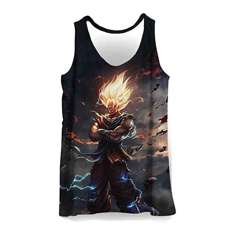 Летние шорты для мужчин аниме Dragon Ball Z Фитнес Трусы быстросохнущие Вегета ГОКу забавные косплей короткие спортивные штаны плюс размер XXXL