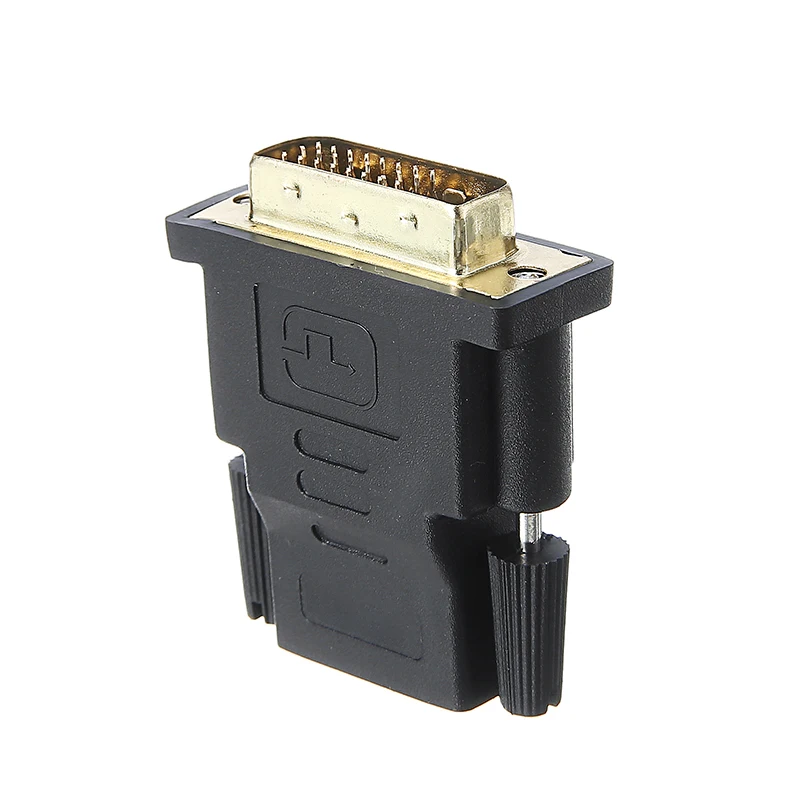 1 шт. DVI-D Dual Link 25 Pin адаптер Папа-мама прочный позолоченный разъем адаптера для HDTV