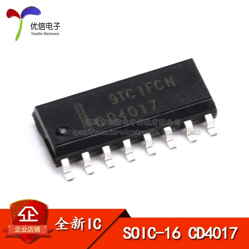 100% новый и оригинальный CD4017 10 соп 16|Запасные части| |